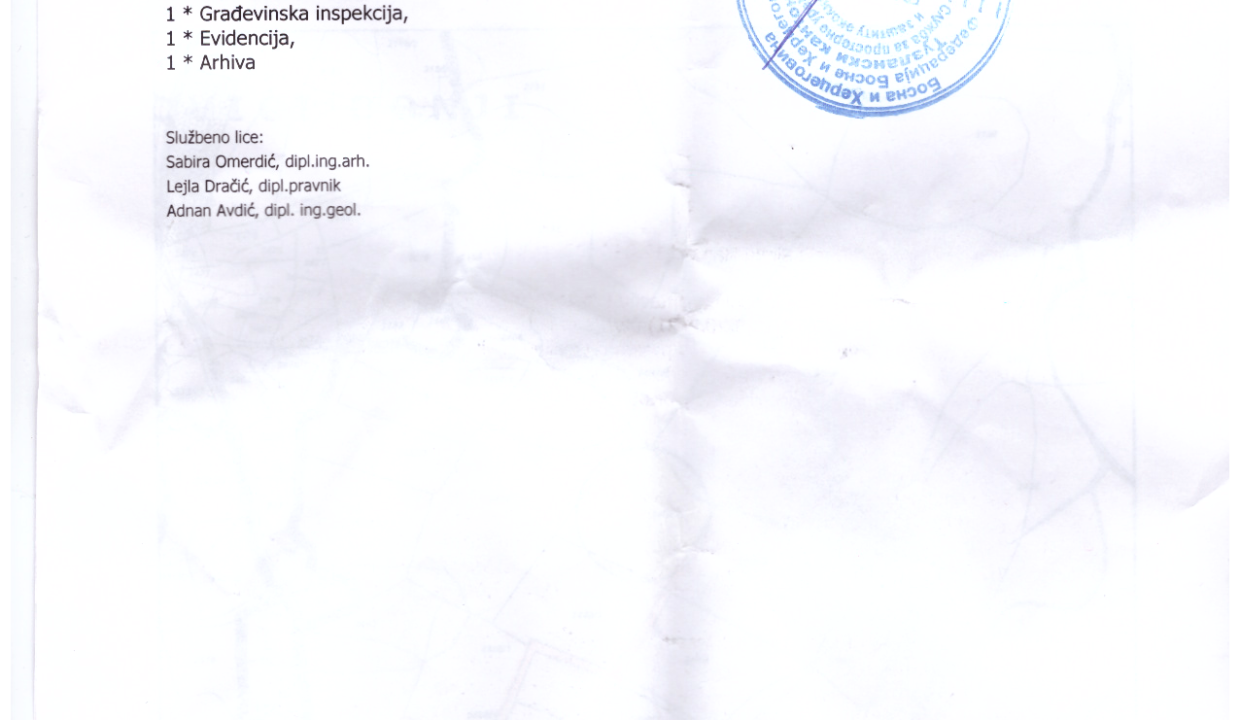 URBANISTIČKA DOZVOLA 3