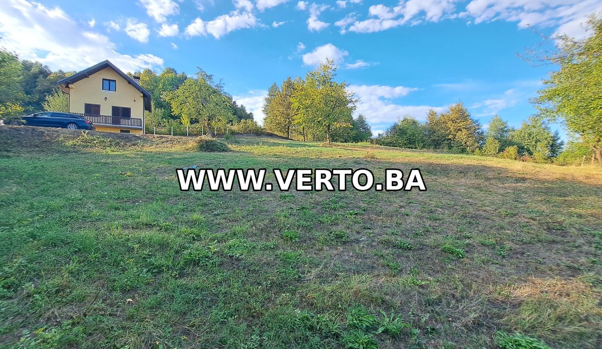 Zemljište 2744 m2 uz vikendicu u Tuzli